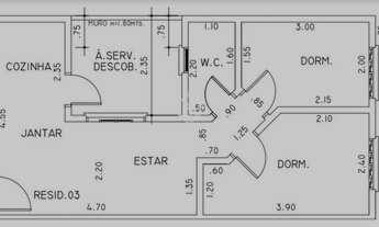 Imagem 2: REF:6803. Apartamento para Venda no bairro Vila Príncipe de Gales, 2 dorm, 1 vagas, 43 m N