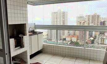 Imagem 4: Apartamento três dormitorios,sendo dois suítes mobiliado em Guilhermina - Praia Grande - S