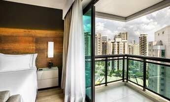 Imagem 2: Flat para venda com 27 metros quadrados com 1 quarto em Indianópolis - São Paulo - SP