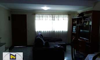 Imagem 2: Sobrado com 2 vagas de garagem em condomínio fechado, com 3 dormitórios (suíte). Bairro d