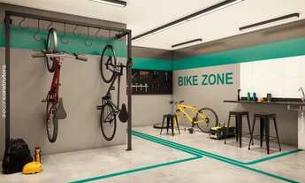 Imagem 2: Apartamento para venda possui 43 metros quadrados com 2 quartos