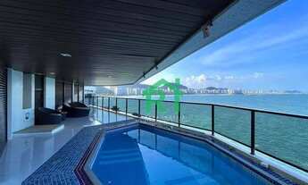 Imagem 2: Apartamento Frente Mar, Varanda Gourmet, 4 Dormitórios, 3 Vagas, Área de Lazer, Astúrias