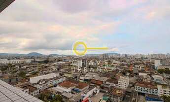 Imagem 4: Sala, 94 m² - venda por R$ 575.000,00 ou aluguel por R$ 5.250,92/mês - Centro - Santos/SP