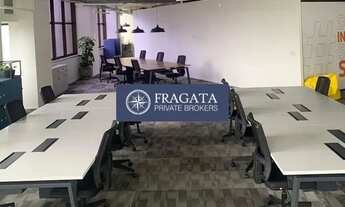 Imagem 3: Meio andar comercial mobiliado 300 m² na Av. Nações Unidas