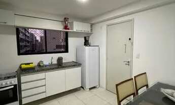 Imagem 4: Apto com 2 quartos totalmente mobiliado em boa viagem pra alugar