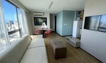 Imagem 6: Andar alto com vista p/ mar, bem localizado, mobiliado, 1 quarto