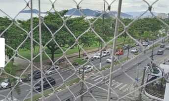 Imagem 5: Apartamento para aluguel com 3 quartos vista total frente a praia em Gonzaga - Santos - SP