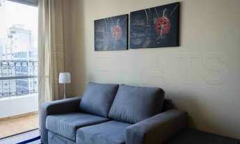 Imagem 3: Residencial com serviços, 1 dormitório, espaço funcional planta ampla com sala varanda