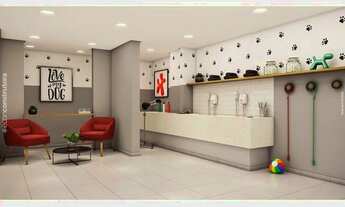 Imagem 3: Apartamento para venda possui 43 metros quadrados com 2 quartos