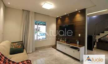 Imagem 4: Casa com 3 dormitórios à venda, 152 m² por R$ 950.000,00 - Condomínio Sunset Boulevard - P