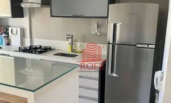 Imagem 3: Apartamento com 1 dormitório para locação no Brooklin. Melhor planta da região, 49 m² com