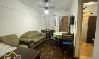 Imagem 2: Apartamento com 1 dormitório para alugar, 45 m² por R$ 1.800,00/mês - Canto do Forte - Pra