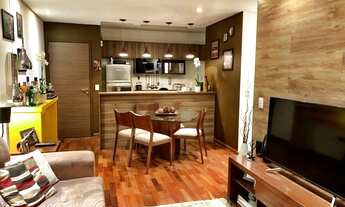 Imagem 3: Apartamento à venda, com 65m², 2 dormitórios, sendo 1 suite, 2 banheiros, 2 salas, 1 vaga