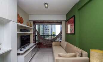 Imagem 2: Apartamento mobiliado com 2 quartos em Boa Viagem