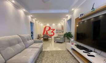 Imagem 3: Apartamento para venda possui 127 metros quadrados com 3 quartos em Ponta da Praia - Santo