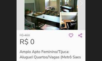 Imagem 5: Por 1 Mês ou Mais Aluguel Vaga Quarto 250m Metrô Tijuca Saens Pena
