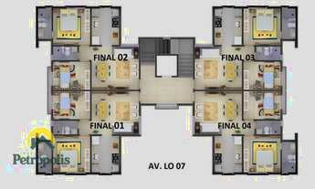 Imagem 6: Apartamento com 2 Quartos à venda, 49 m² por R$ 181.000 - Plano Diretor Sul - Palmas/TO