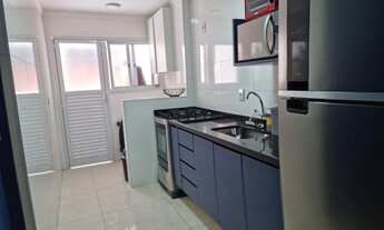 Imagem 2: Apartamento dois dormitorios,sendo um suíte mobiliado em Guilhermina - Praia Grande - SP