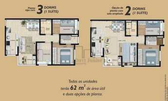 Imagem: Apartamento à venda, 62 m² por R$ 341.000,00
