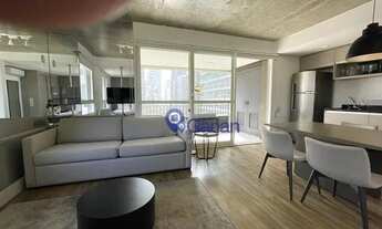 Imagem 3: Apartamento com 1 dormitório para alugar, 70 m² por R$ 6.799,46/mês - Brooklin - São Paulo