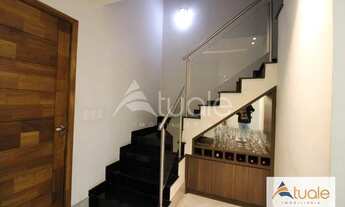 Imagem 5: Casa com 3 dormitórios à venda, 152 m² por R$ 950.000,00 - Condomínio Sunset Boulevard - P