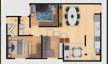 Imagem 2: Apartamento à venda, 69 m² por R$ 640.000,00 - Jardim América - Sorocaba/SP