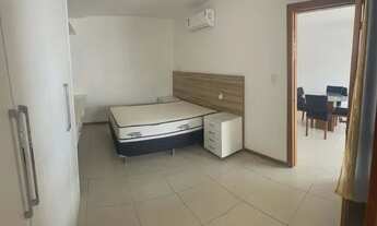 Imagem 7: Quarto/sala, novo, amplo, mobiliado, vista mar - Pituba!
