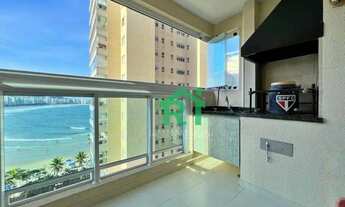 Imagem 3: Apartamento com Vista para o Mar, Moderno, Varanda Gourmet, 2 Dormitórios (1 Suíte), 2 Vag