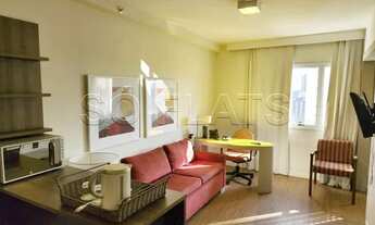 Imagem 2: Flat no Quality Alphaville com 1 dorm e 1 vaga disponível locação em Alphaville