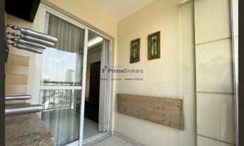 Imagem 5: PARTAMENTO MOBILIADO COM 2 DORMITÓRIOS, VARANDA GOURMET E 1 VAGA - SAÚDE