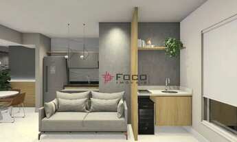 Imagem 5: Apartamento com 1 dormitório para alugar, 43 m² por R$ 3.817,55/mês - Jardim Aquarius - Sã