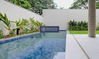 Imagem 3: Casa nova em condomínio fechado, com 4 suítes, piscina e 6 vagas à venda - Brooklin Pauli