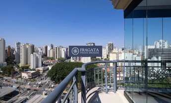 Imagem 3: Luxo! andar alto equipado e semi mobiliado!