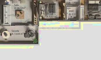 Imagem 2: 03 QUARTOS + 1 SUITE + 02 DEMI - 130M2 - PISCINA