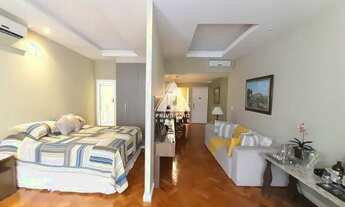 Imagem 5: Apartamento tipo studio com sala, lavabo, quarto (suite), cozinha e área