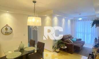 Imagem 3: Apartamento com 3 dormitórios à venda, 72 m² por R$ 275.000,00 - Parque Santana - Mogi das