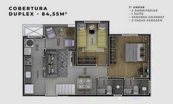 Imagem: Apartamento à venda, 84 m² por R$ 598.950,00