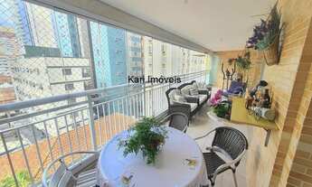 Imagem 3: Santos, Comprar, Apartamento no Gonzaga, Varanda Gourmet, Lado Praia, 3 Suítes + Home Offi