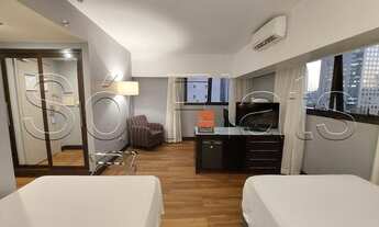 Imagem 5: Flat para locação no Wyndham Berrini, contendo 29m², 1 dormitório e 1 vaga de garagem