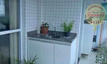 Imagem 1: Apartamento dois dormitorios,sendo um suíte em Boqueirão - Praia Grande - SP