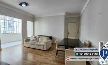 Imagem 2: Apartamento para venda com 76 metros quadrados com 2 quartos em Gonzaga - Santos - SP