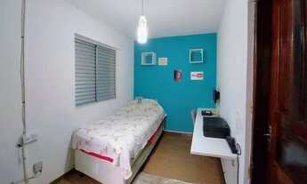 Imagem 6: Casa com 2 dormitórios, sala ampla para 2 ambientes, 1 escritório, 1 banheiro, 1 vaga de g
