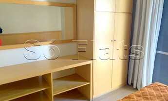 Imagem 5: Flat no Jd Paulista, com famosa planta de 47m² com quarto e sala separados no coração do J