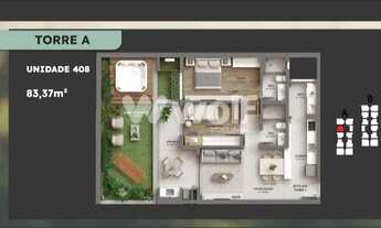 Imagem 2: 2 DORMI - GARDEN - 119 M² - VAGA - HOBBY BOX