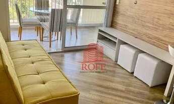 Imagem 5: Apartamento com 1 dormitório para locação no Brooklin. Melhor planta da região, 49 m² com