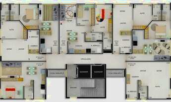 Imagem 2: EM-Apartamento para venda possui 35 metros quadrados com 1 quarto em Bairro Novo - Olinda