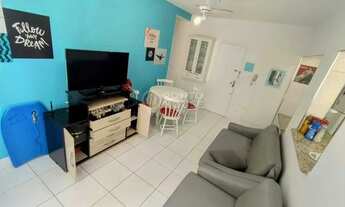 Imagem 2: Apartamento pé na areia à venda na Praia do Gonzaga com 1 dormitório e 1 vaga