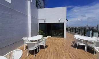 Imagem 2: Flat para aluguel com 34 metros quadrados com 1 quarto em Espinheiro - Recife - PE