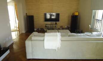 Imagem 6: Neoclássico: vista privilegiada, 4 stes, 2 amplos terraços, 354m util, 5 vagas e Andar alt