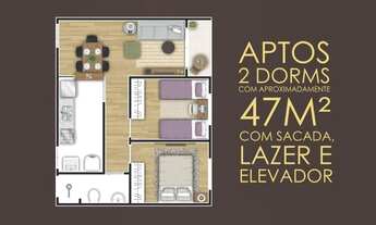 Imagem 5: Apartamento para venda possui 47 metros quadrados com 2 quartos em Jardim Pioneiro - Cotia